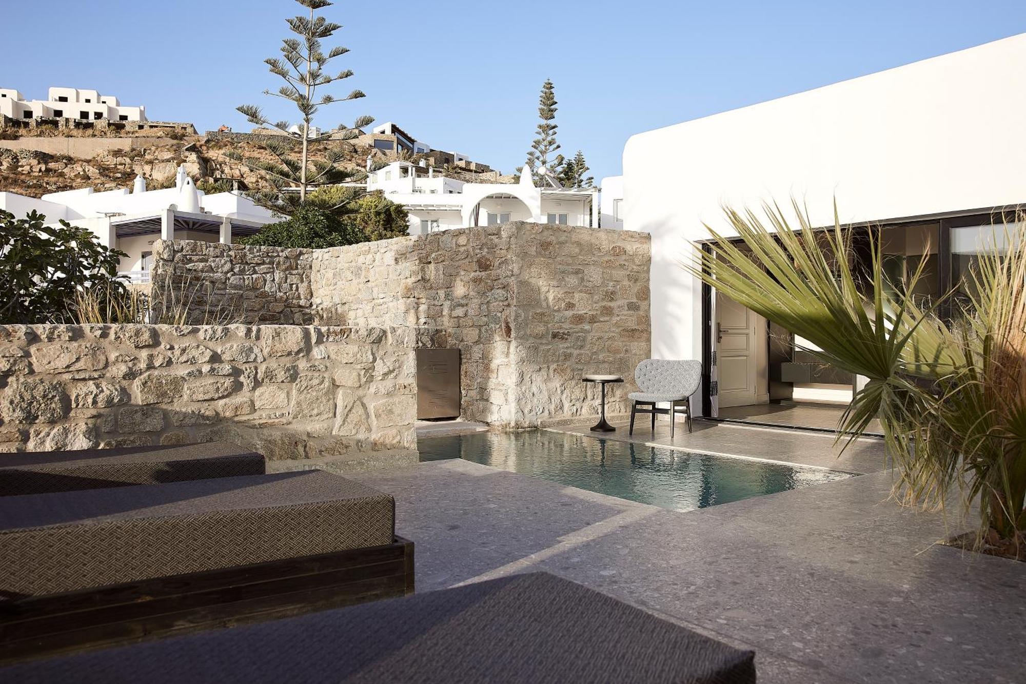 Amazon Mykonos Suites & Spa Agios Ioannis Diakoftis Екстер'єр фото